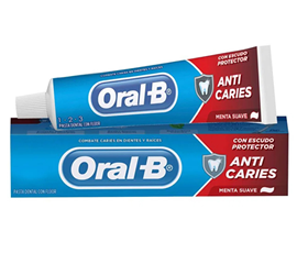 Creme Dental Oral B Anticáries Menta Suave 70g